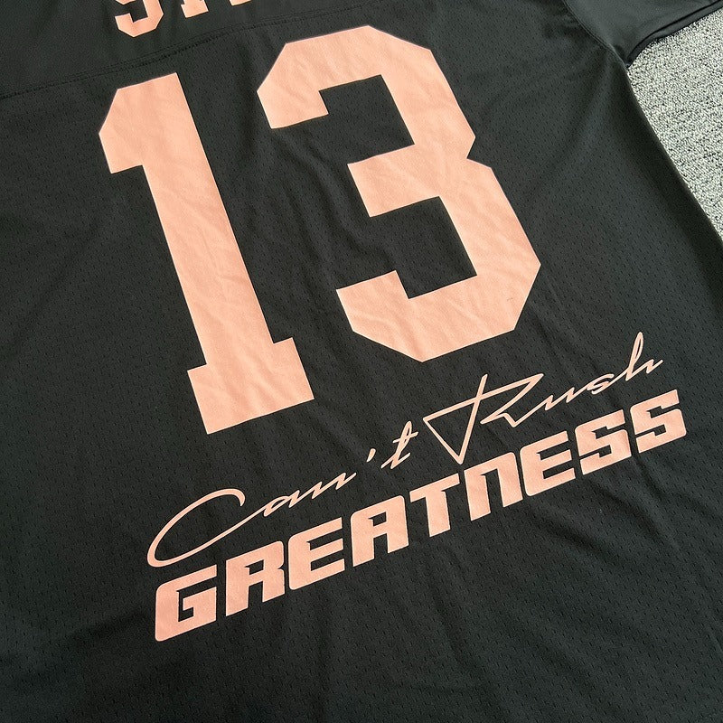 Syna x NFL x Mitchell & Ness CRG Jersey - Black/Rose Gold [Part of Can't Rush Greatness Merch]