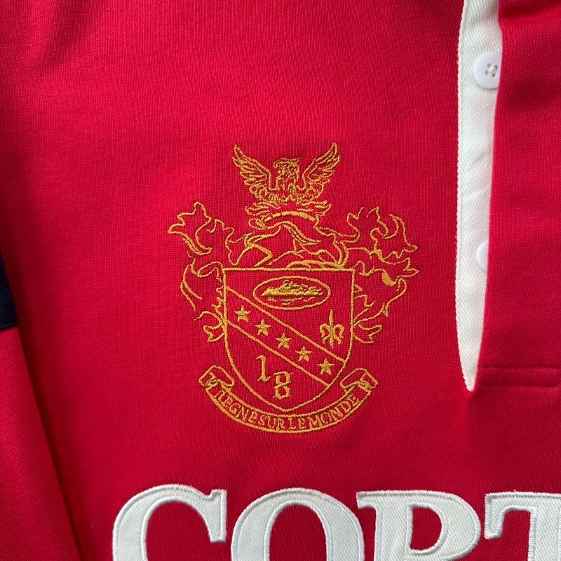 PANELED RUGBY [RED] - Corteiz