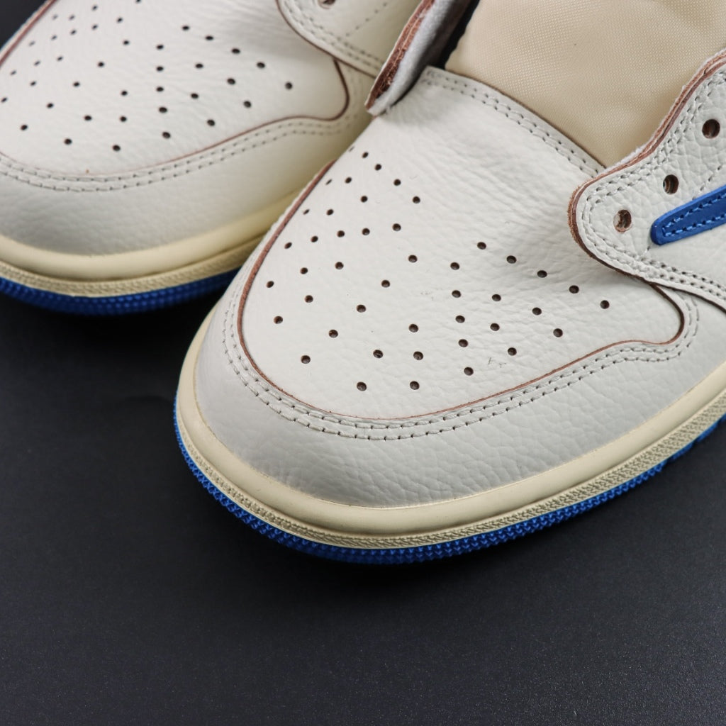 Travis Scott x Fragment x Air Jordan 1 Low OG - Reverse Military Blue