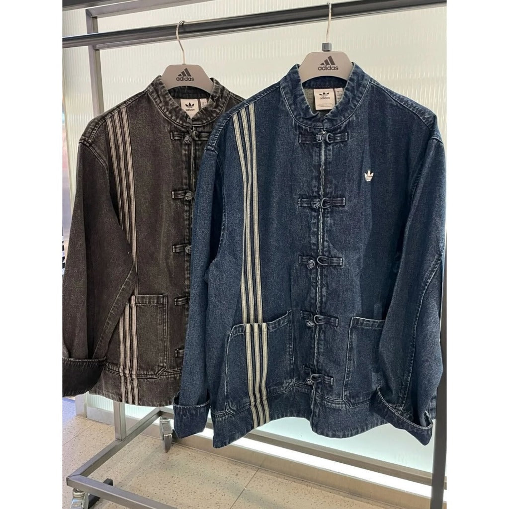 Adidas Originals CTT 3.0 Chinese Tang Style Denim Jacket
