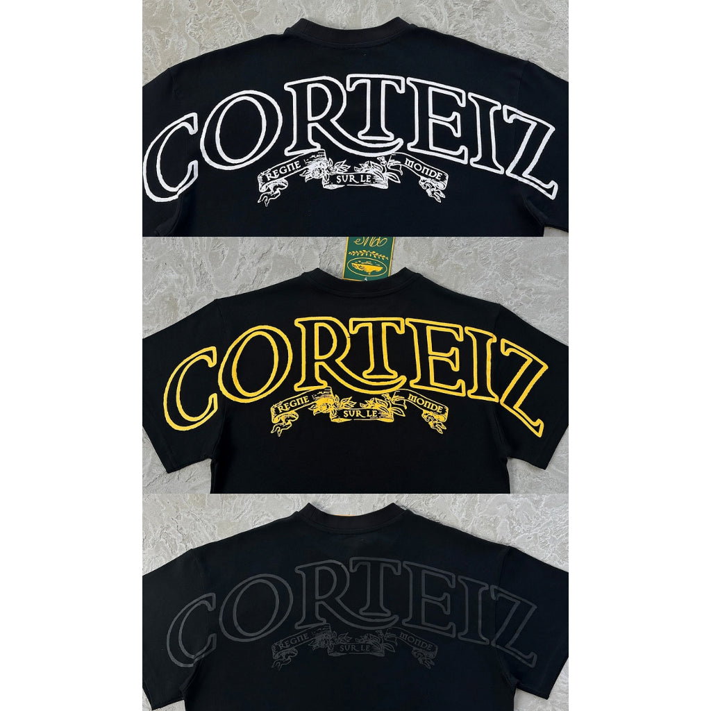 ROYALE HEAVYWEIGHT TEE - Corteiz.RTW [BLACK/WHITE/HONEY BLACK/PINK/GREY]