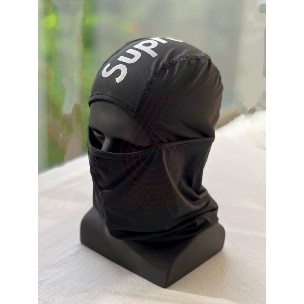Supreme 3M Reflective Logo Balaclava (Black/Red)