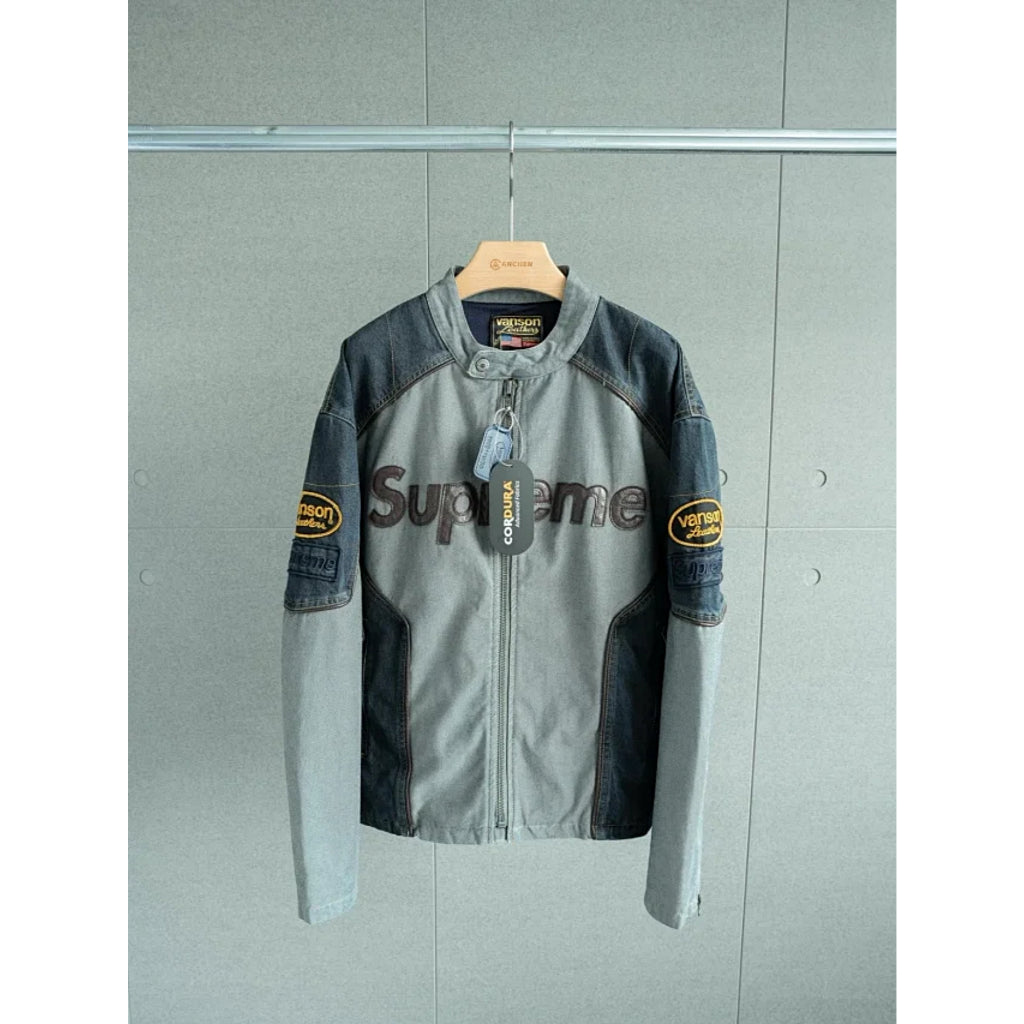 Supreme x Vanson Leathers Cordura Cotton Jacket