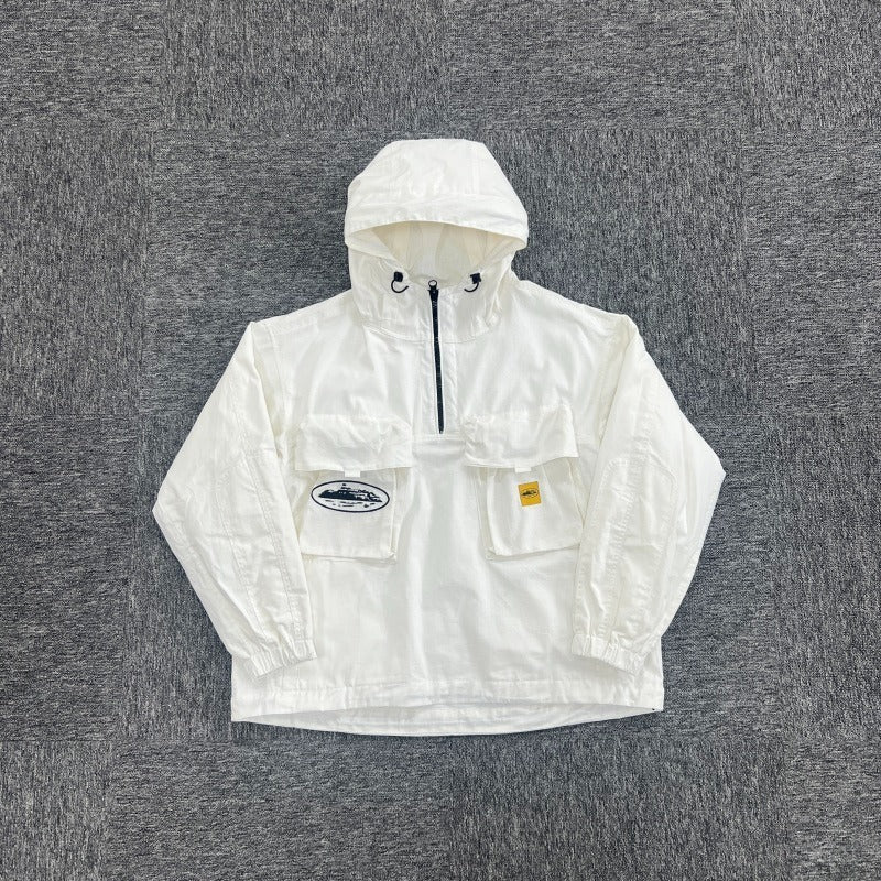 Corteiz Storm Jacket - White