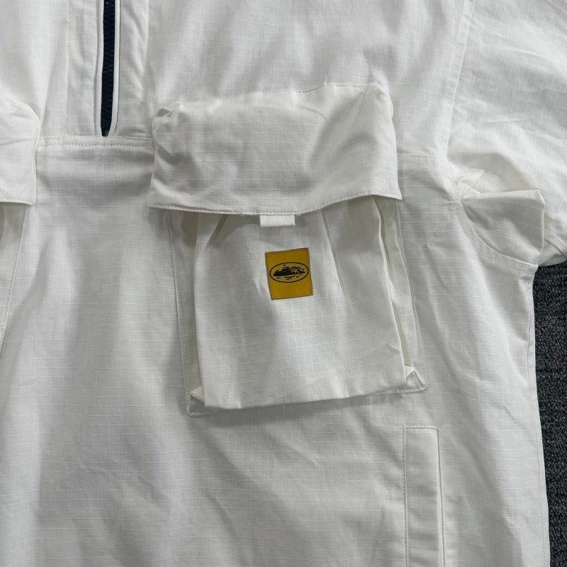 Corteiz Storm Jacket - White