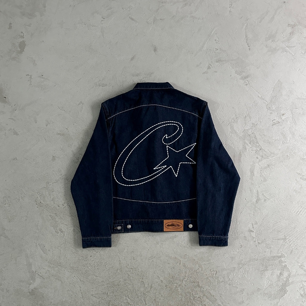 C-Star Denim Trucker Jacket Blue - Corteiz [ALL COLORS]