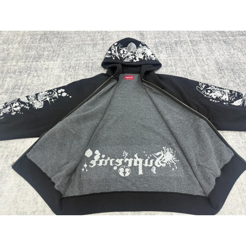 Supreme AOI Glow-in-the-Dark Tracksuit - Jackets - Black