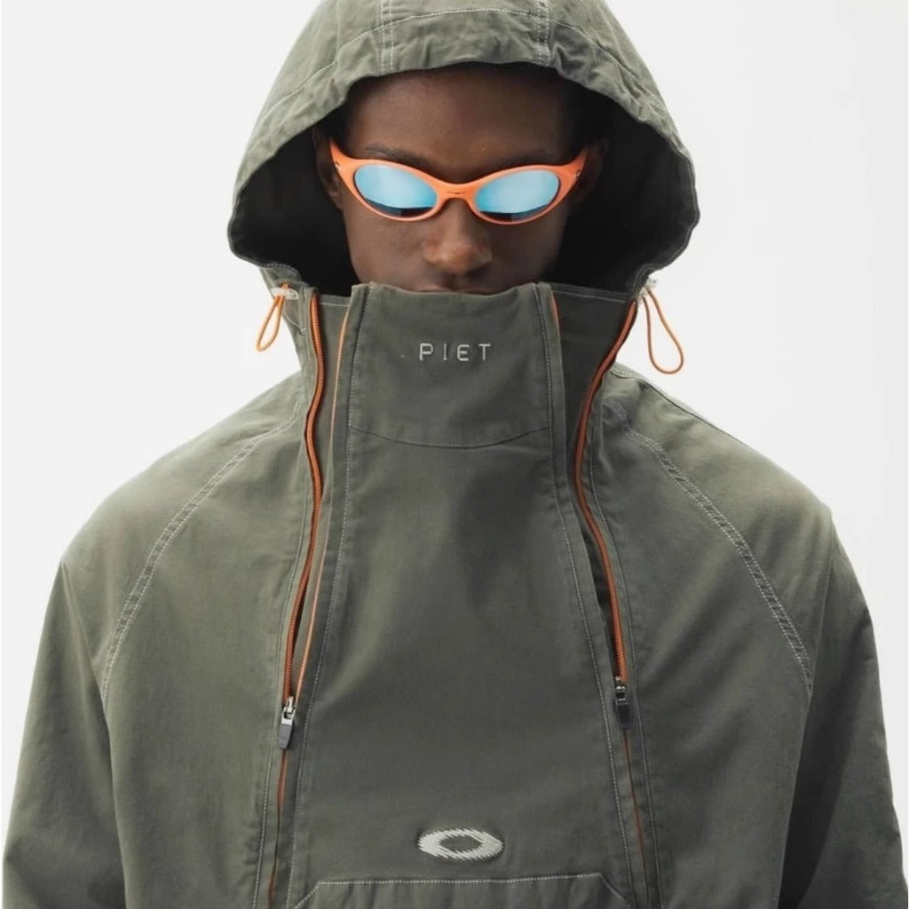 Jaqueta Piet x Oakley Static Windbreaker Verde