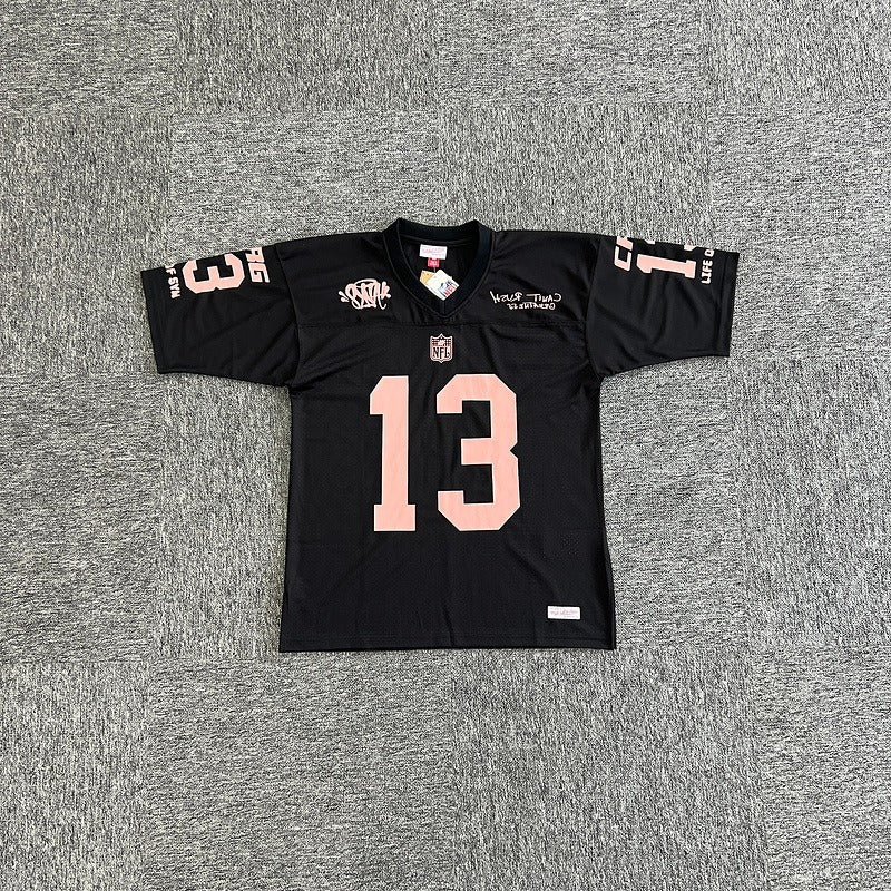 Syna x NFL x Mitchell & Ness CRG Jersey - Black/Rose Gold [Part of Can't Rush Greatness Merch]
