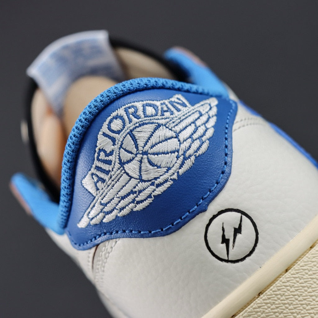 Travis Scott x Fragment x Air Jordan 1 Low OG - Reverse Military Blue