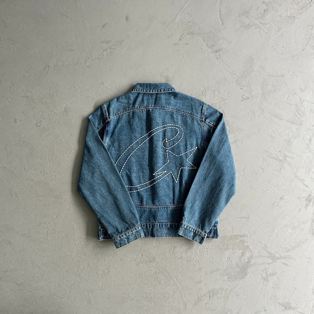 C-Star Denim Trucker Jacket Blue - Corteiz [ALL COLORS]