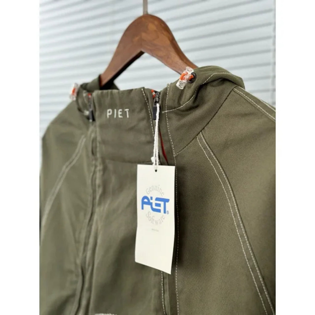 Jaqueta Piet x Oakley Static Windbreaker Verde