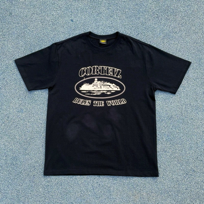 OG Alcatraz Rules The World Tee - Corteiz [All Colors]