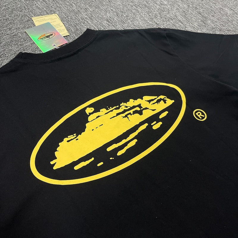 OG Island Tee Black/Yellow [Honey Black] - Corteiz.RTW