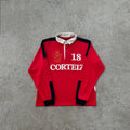 PANELED RUGBY [RED] - Corteiz