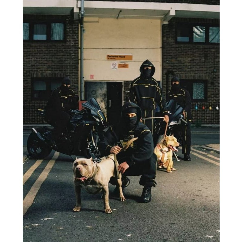 HMP V2 Hoodie & Pants Black/Yellow - Corteiz.RTW