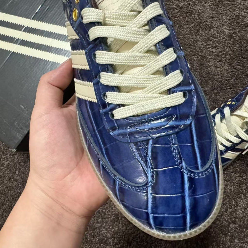 Adidas x Wales Bonner Samba OG "Navy Croc"