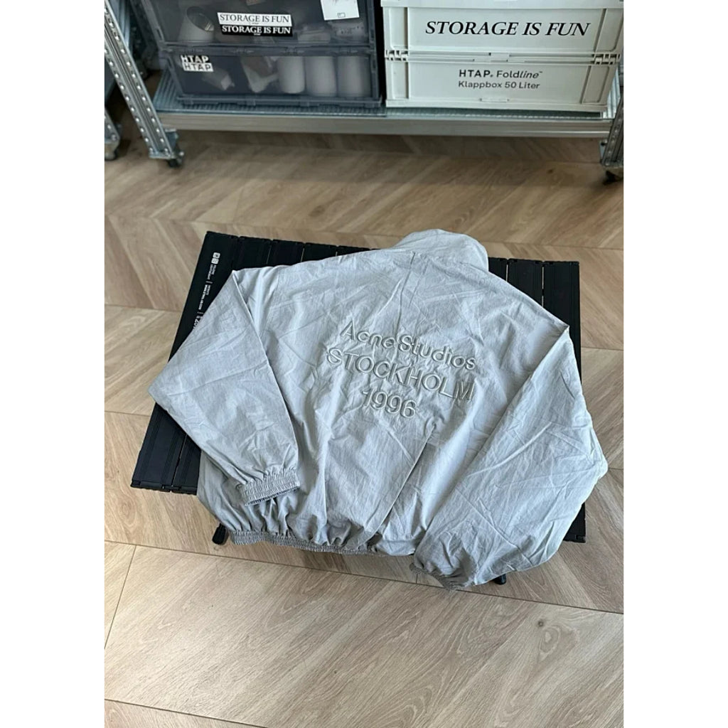 Acne Studios - Double Zipper Technical Jacket (Embroidery 1996 Logo)