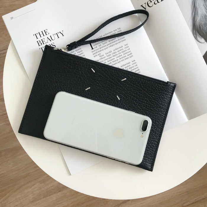 Maison Margiela Four-Stitch Leather Card Holder & Wallet (All Types)