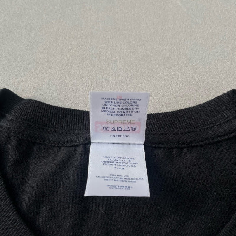 SUP x Corteiz Rules The World Tee Black