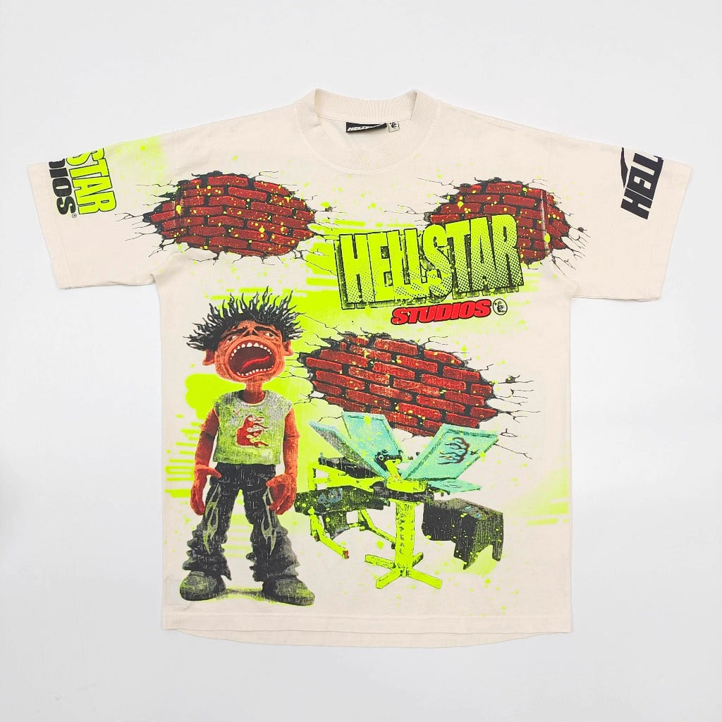 Hellstar Studios Brick Wall T-Shirt