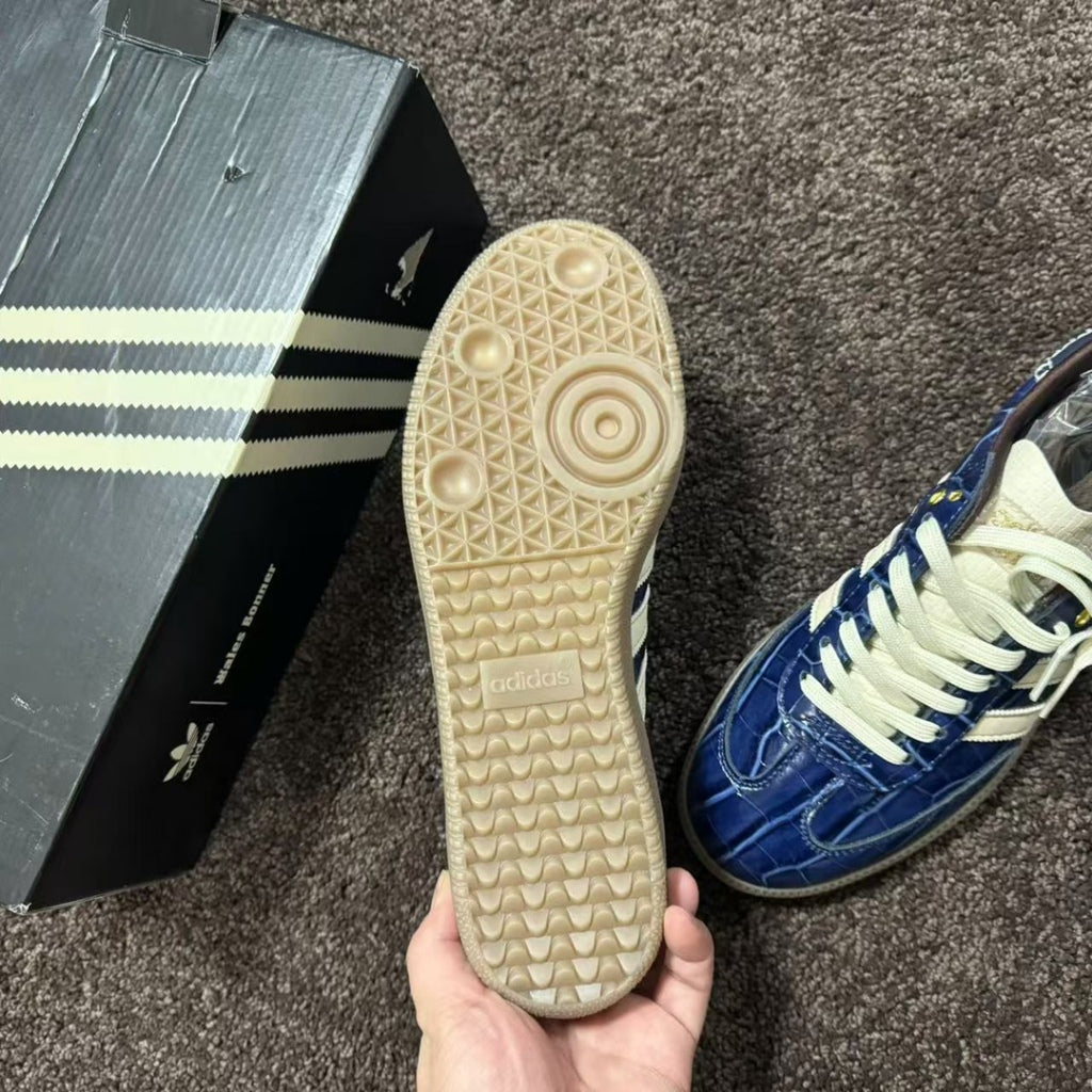 Adidas x Wales Bonner Samba OG "Navy Croc"