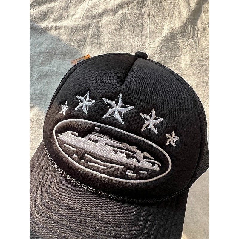 5 Starz Alcatraz Trucker Hat - Corteiz.RTW [READY STOCK]