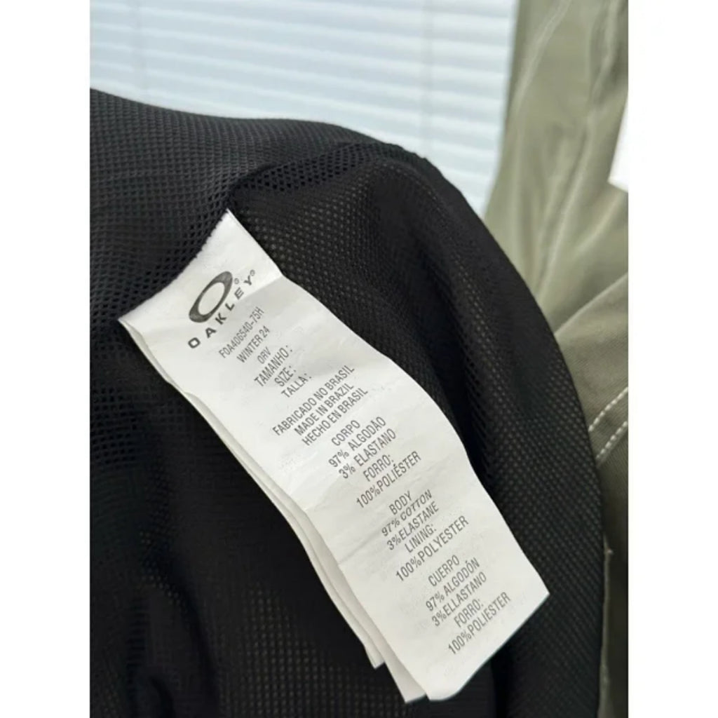 Jaqueta Piet x Oakley Static Windbreaker Verde