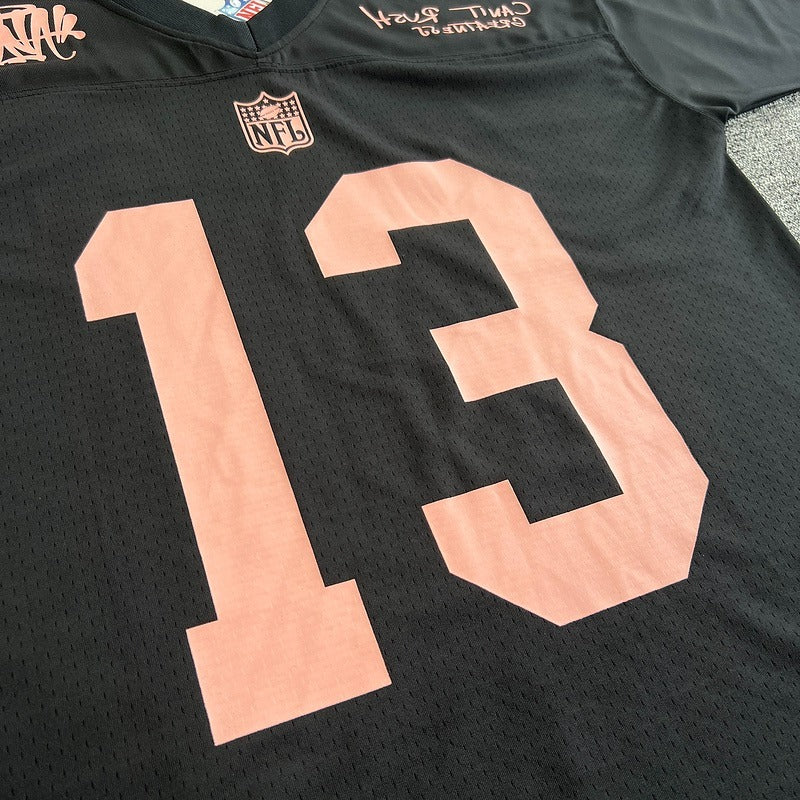 Syna x NFL x Mitchell & Ness CRG Jersey - Black/Rose Gold [Part of Can't Rush Greatness Merch]