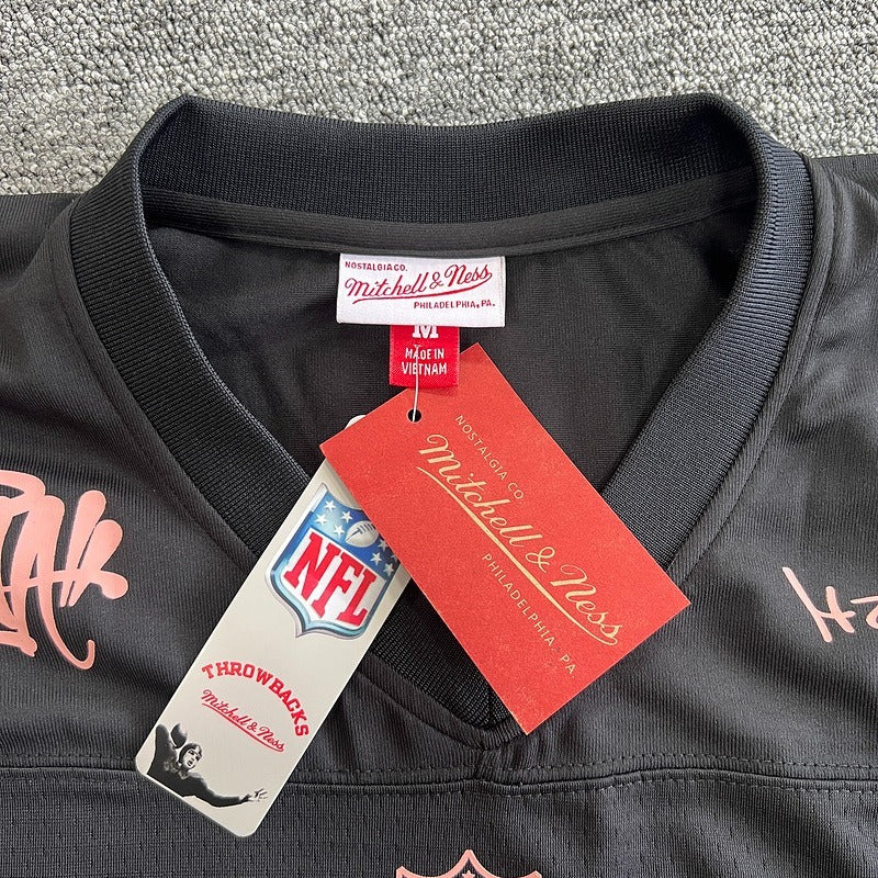 Syna x NFL x Mitchell & Ness CRG Jersey - Black/Rose Gold [Part of Can't Rush Greatness Merch]