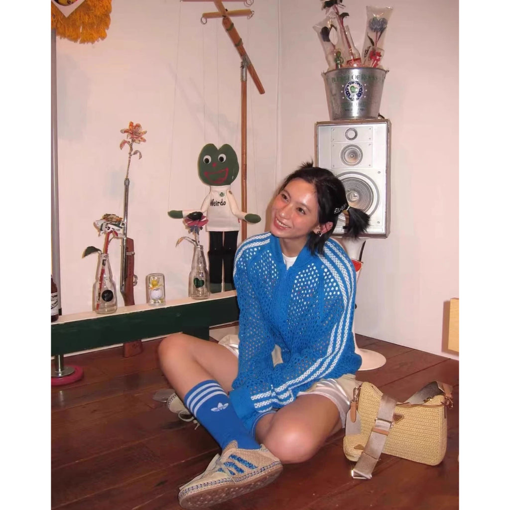 adidas Crochet Track Jacket x CLOT By Edison chen