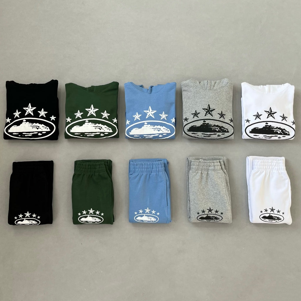 5 Starz Alcatraz Hoodie + Pants [Set Only] - Corteiz