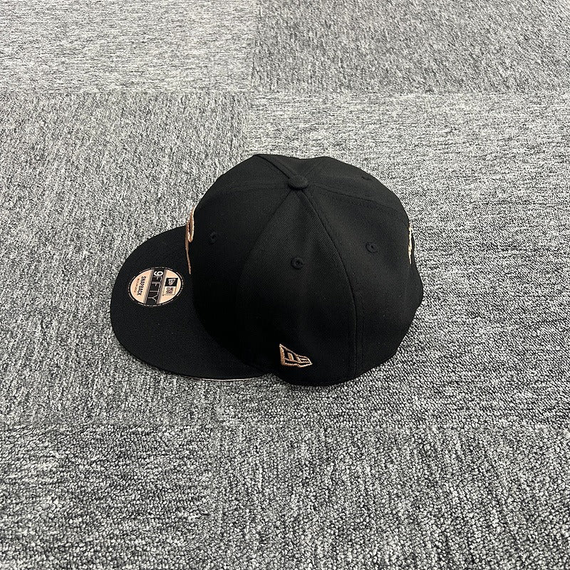 Syna World x New Era 9Fifty Snapback Cap - Black/Rose Gold (Can't Rush Greatness)