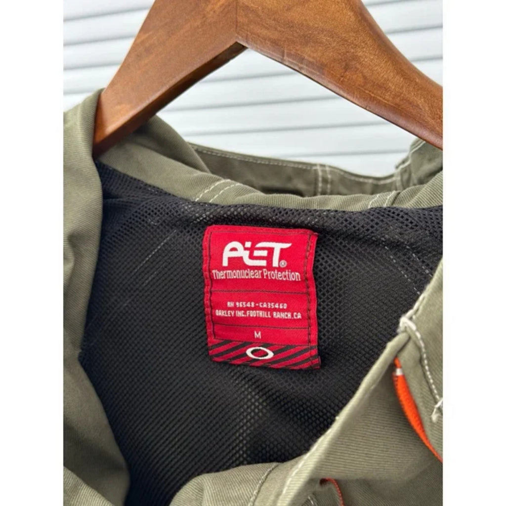 Jaqueta Piet x Oakley Static Windbreaker Verde