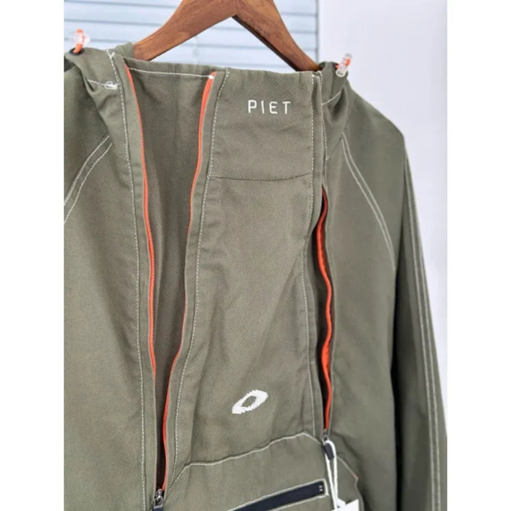 Jaqueta Piet x Oakley Static Windbreaker Verde