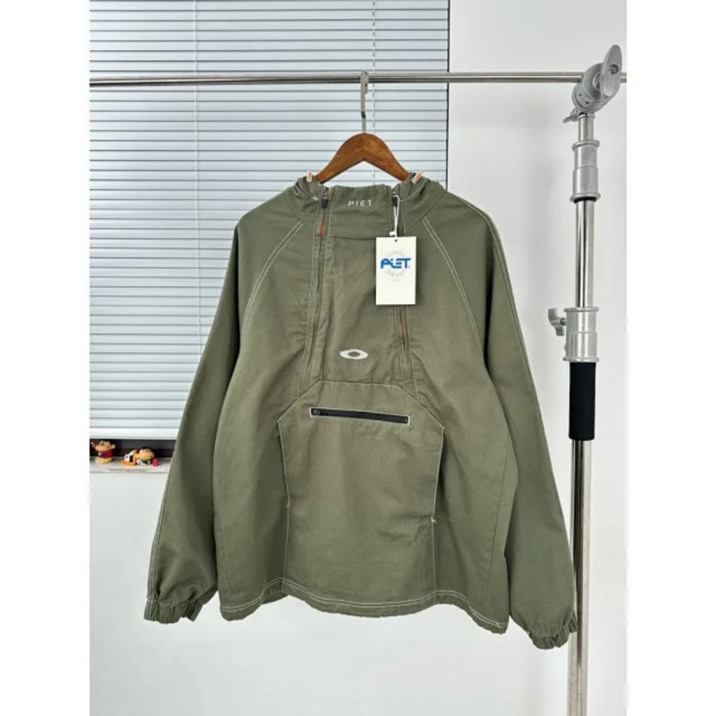 Jaqueta Piet x Oakley Static Windbreaker Verde