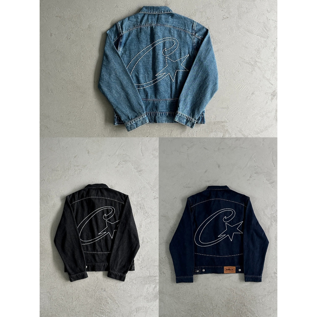 C-Star Denim Trucker Jacket Blue - Corteiz [ALL COLORS]
