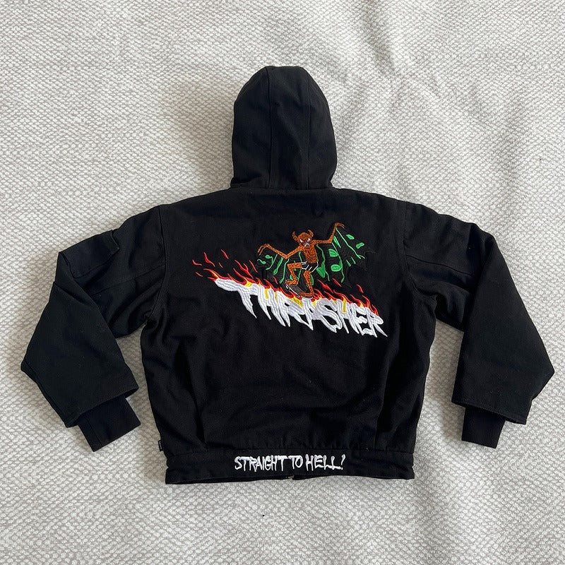 Supreme Thrasher Hooded Work Jacket