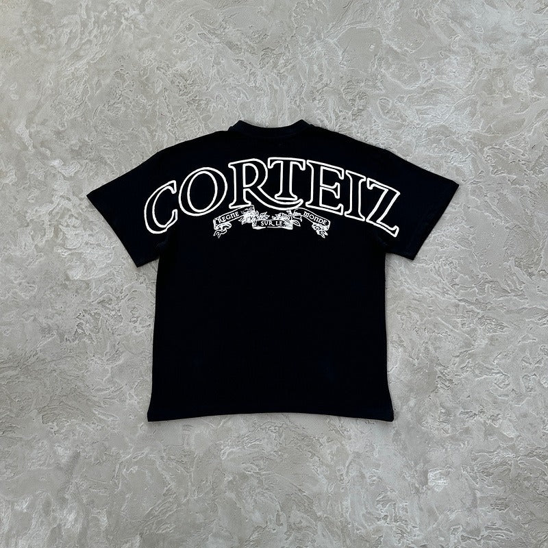 ROYALE HEAVYWEIGHT TEE - Corteiz.RTW [BLACK/WHITE/HONEY BLACK/PINK/GREY]