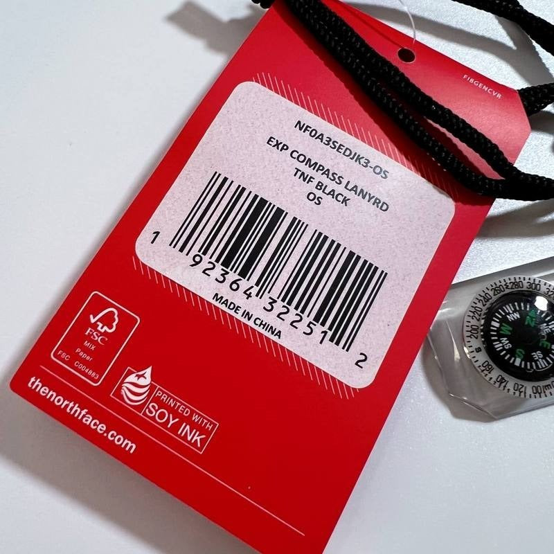 SP X The North Face Compass Necklace