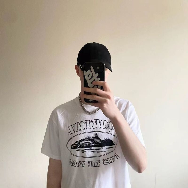 OG Alcatraz Rules The World Tee - Corteiz [All Colors]
