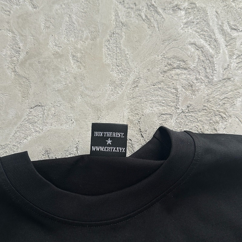 OG Alcatraz Italia Tee 'Black' - Corteiz