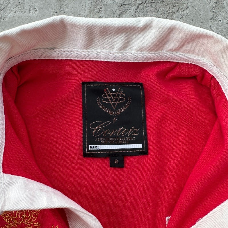 PANELED RUGBY [RED] - Corteiz