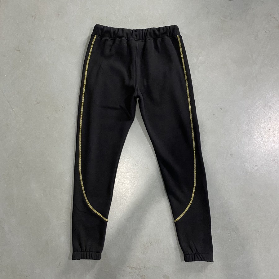 Central Cee x Trapstar Arch Panel Gradient Tracksuit - Hoodie & Pants Set - Black/Yellow