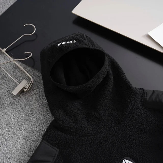 Supreme x Nike ACG Ninja Fleece Sherpa Pullover Hoodie - Black