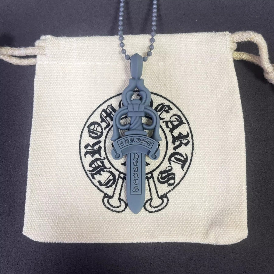 Silichrome Silicone Dagger Necklace - CHROME HEARTS