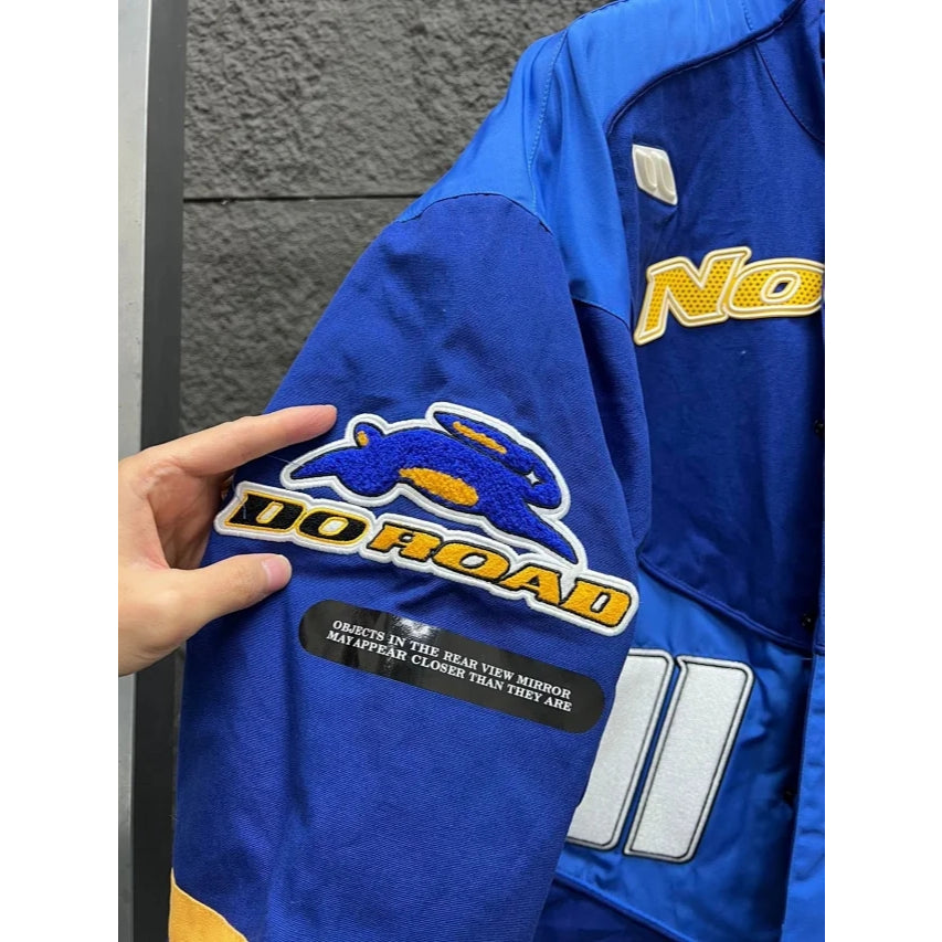 Nike x NOCTA L'Art Racing Jacket - Deep Royal Blue/Racer Blue/Phantom