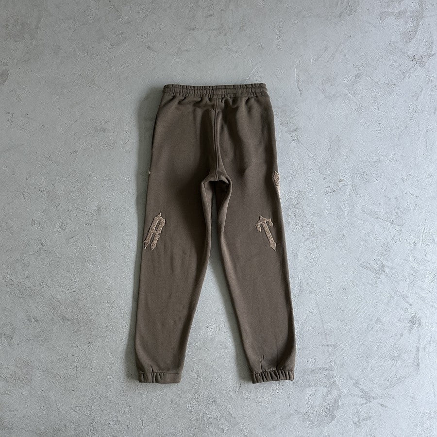 Trapstar Irongate Arch chenille 2.0 Tracksuit - Hoodie & Pants Set - Dark Brown