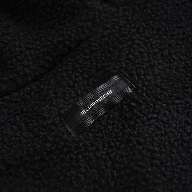 Supreme x Nike ACG Ninja Fleece Sherpa Pullover Hoodie - Black