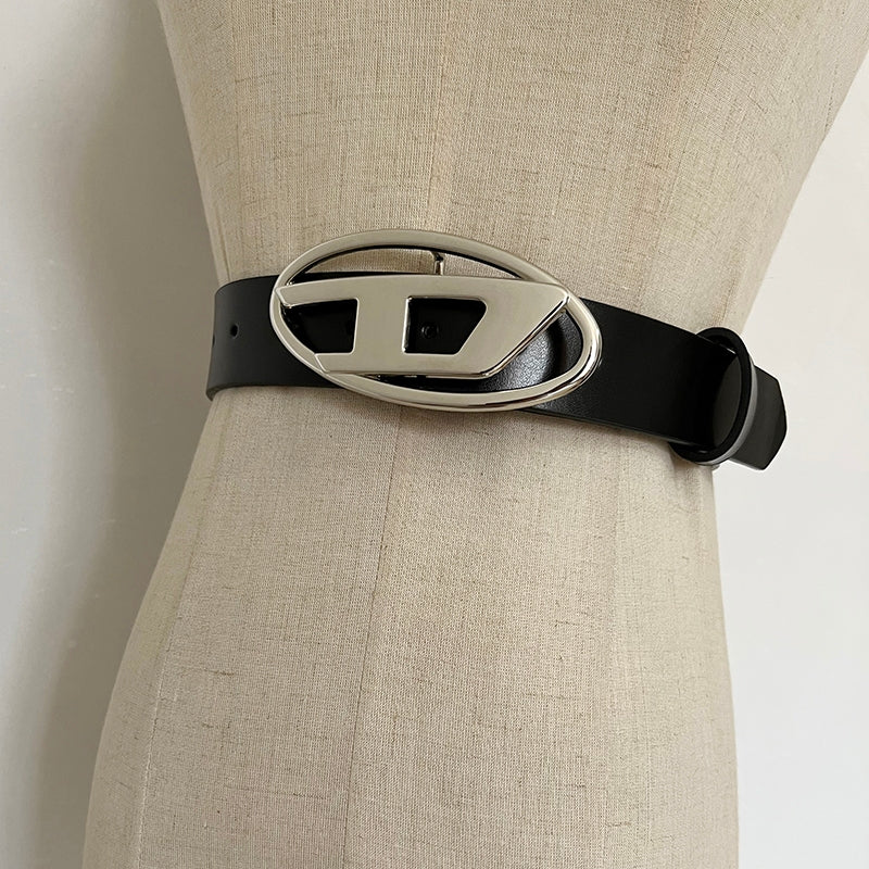 D Logo Buckle Belt